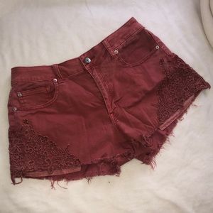 American Eagle jean shorts